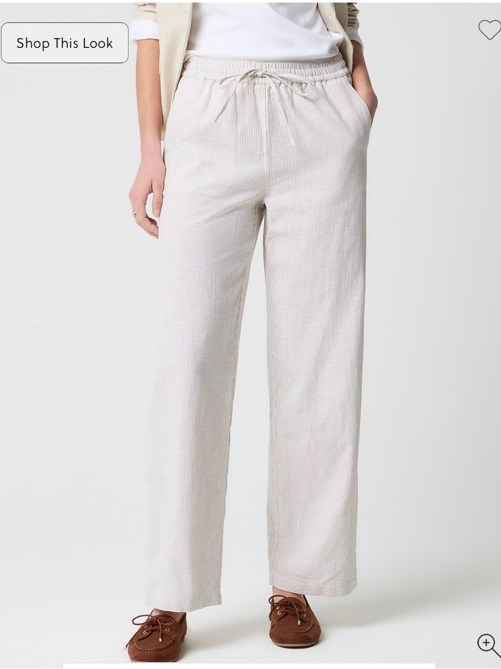 J. Crew Factory linen/ cotton Pants, size 0P
